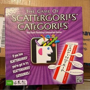 Hasbro Scattergories Categories Game - Purple
